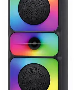 Caixa De Som Bluetooth Portátil Altomex AL-3829 Com Rádio FM USB SD Aux Bateria Recarregável
