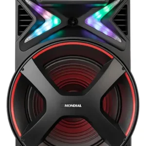 Caixa de Som Bluetooth Mondial CM-700 Portátil USB FM Aux Bateria Recarregável Alto Volume