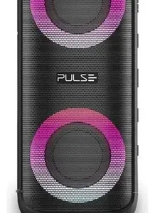 Caixa de Som Bluetooth Pulse Mini Pulsebox SP603 30W USB FM Aux LED Bateria Recarregável Bivolt