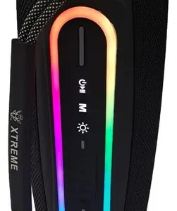 Caixa de Som Bluetooth Xtreem P11 Pro 60W Portátil IPX5 Resistente Água LED USB Aux TF Bateria Recarregável