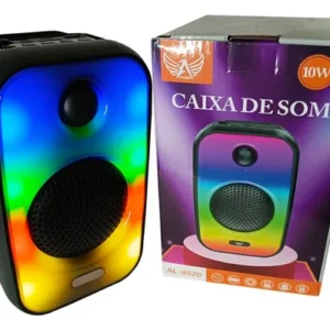 Caixa de Som Bluetooth BoonBox 2 AL-8920 Altomex Resistente à Água Bateria de Longa Duração