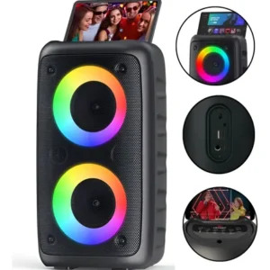 Caixa de Som Bluetooth KTS‑1266 20W Portátil Bateria Recarregável Som Potente