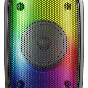Caixa de Som Bluetooth KTS-1577 Portátil Torre USB FM SD LED Bateria Recarregável