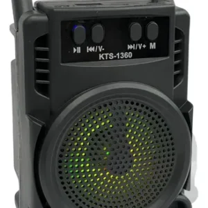 Caixa de Som Bluetooth KTS-1360 Portátil USB SD FM Bateria Recarregável Mini
