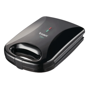 Sanduicheira Grill Elétrica Sumay SM-SGP02 1200W Antiaderente Super Grill 220V Preta