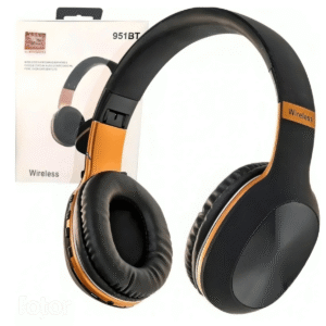 Fone Headphone Sem Fio 951BT Bluetooth Rádio FM MP3 Cartão SD Microfone Bateria Recarregável Som Potente Confortável
