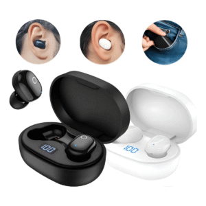 Fone de Ouvido Bluetooth Lehmox Gamer LEF-A12 TWS Sem Fio RGB Microfone Estojo Recarregável Graves Potentes Android iPho