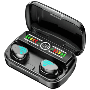 Fone de Ouvido Bluetooth TWS M27 Sem Fio Microfone Estojo Recarregável Graves Potentes Android iPhone