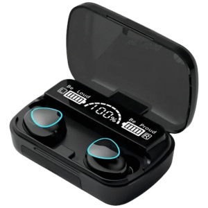 Fone de Ouvido Bluetooth Gamer Altomex M20 Sem Fio Microfone Estojo Recarregável Baixa Latência RGB Android iPhone