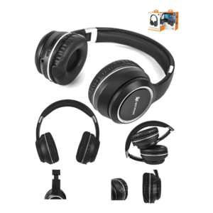 Fone Headphone Bluetooth Peining ST-33 Sem Fio Dobrável Micro SD P2 Cancelamento Ruído Estéreo Android iPhone