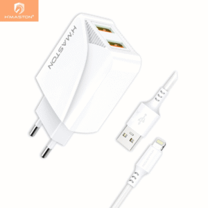 Carregador iPhone H’Maston HM20-2 3.1A 2 USB Turbo Rápido Bivolt