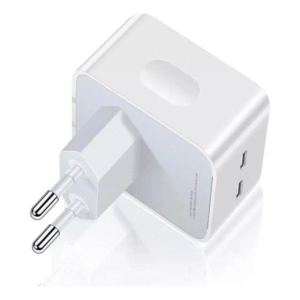 Carregador Turbo 40W Para iPhone USB-C+C Duas Saídas Tipo C Carregamento Rápido