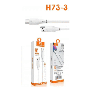Cabo USB Tipo C Hmaston H72-3 1M Carregamento Rápido Dados Android Resistente