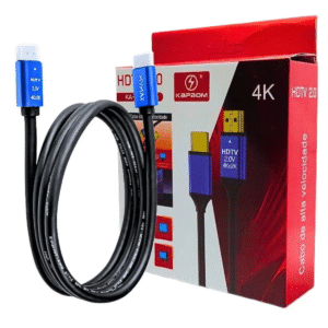 Cabo HDMI 3M Kapbom KA-2HD-3M Full HD 4K 3D Áudio Vídeo TV Monitor