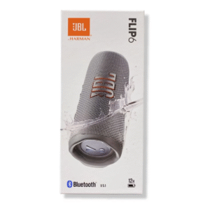 Caixa de Som JBL Flip 6 Bluetooth 30W Original À Prova D’Água Bivolt 127/220V