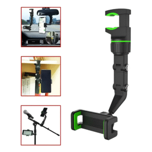 Suporte Veicular para Celular Lehmox Ley-1650 Rotação 360° Multifuncional Fixação Segura