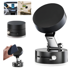 Suporte Magnético Veicular B-MAX BMG-74 360° Ajustável para Celular Compatível com Todos os Modelos Base Adesiva Forte