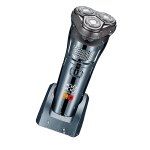 Barbeador Elétrico B-Max BM-C053 3 Lâminas Recarregável À Prova D’Água Aparador De Barba Masculino