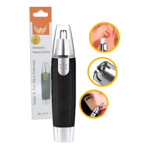 Aparador de Pelos Altomex AL-1411 Para Nariz e Orelha Portátil Precision Corpo Compacto Funciona Com Pilhas