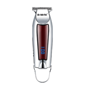 Máquina De Cortar Cabelo Profissional B-Max BM-C024 Recarregável Sem Fio Aparador Barba Cabelo Barber
