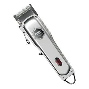 Máquina De Cortar Cabelo Profissional Kemei KM-1998 Recarregável Sem Fio Aparador Barba Cabelo Alta Precisão