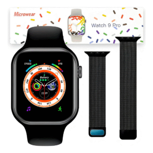 Smartwatch Watch 9 Pro W29 Pro Tela 2.2 Bluetooth Chamadas NFC Monitor Saúde Android iOS