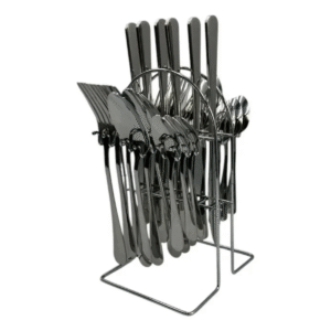 Kit Talheres B-Max BM-1075 Aço Inox Conjunto Completo Resistente Uso Diário