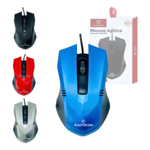 Mouse Óptico Com Fio Kapbom KA-605 USB Alta Precisão Uso Diário Escritório