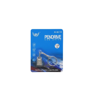 Pendrive Nano 128GB Altomex AL-8U-128 USB 2.0 Metal Compacto Alta Velocidade