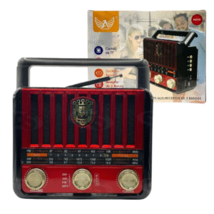 Rádio FM AM SW Altomex AD-8978 3 Bandas Portátil Receptor Rádio Pilha Bivolt