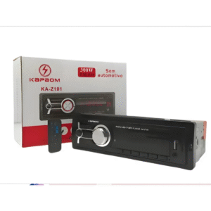 Som Automotivo Kapbom KA-Z101 Bluetooth USB Rádio FM MP3 Player Carro Painel Digital