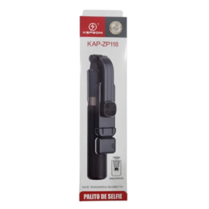 Bastão de Selfie Com Luz LED Kapbom KAP-ZP118 Bluetooth Iluminação Para Celular
