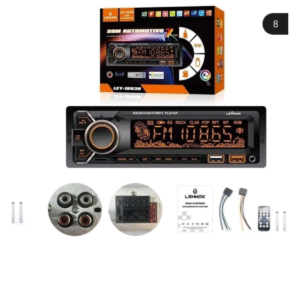 Som Automotivo Lehmox LEY-1853B Bluetooth USB Rádio FM MP3 Player Carro Painel