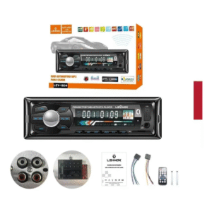 Som Automotivo Lehmox LEY-1623 Bluetooth USB Rádio FM MP3 Player Carro Painel Digital
