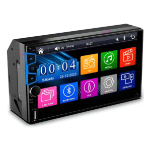 Central Multimídia Automotiva Lehmox LEY-2070 Touch Bluetooth Espelhamento GPS USB Rádio Carro